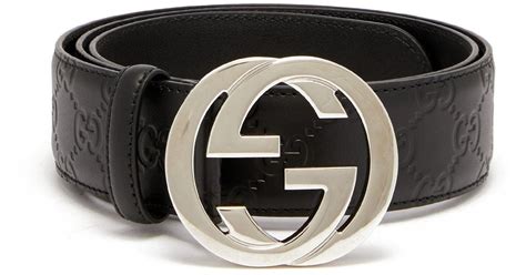 gucci signature leather belt price|authentic black gucci belt.